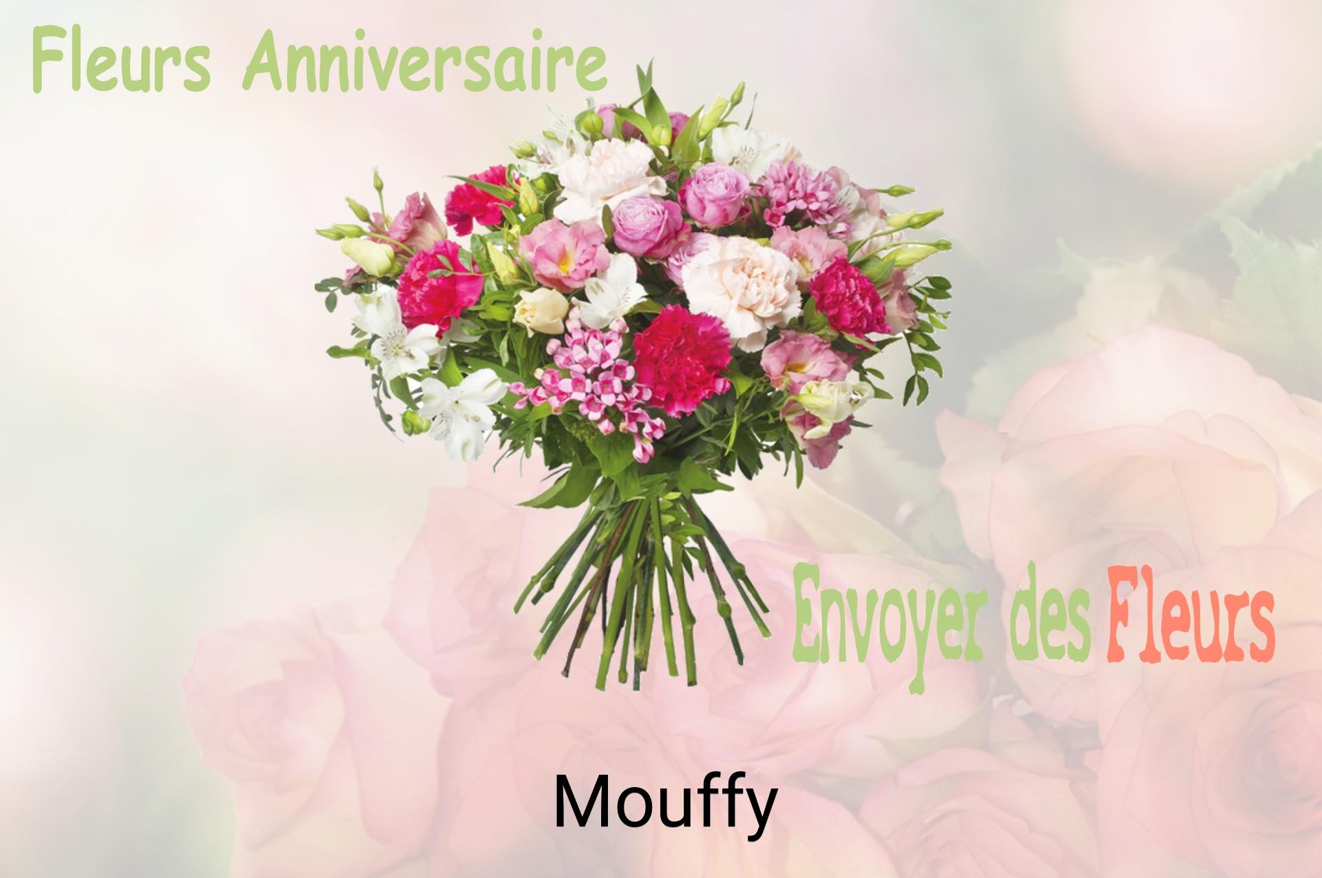 Bouquet de fleurs d’anniversaire livré à Mouffy